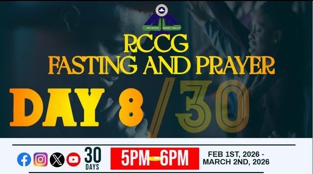 RCCGINTERCONTINENTALPRAYERRAIN | RCCG FASTING AND PRAYERS (DAY -EIGHT ...