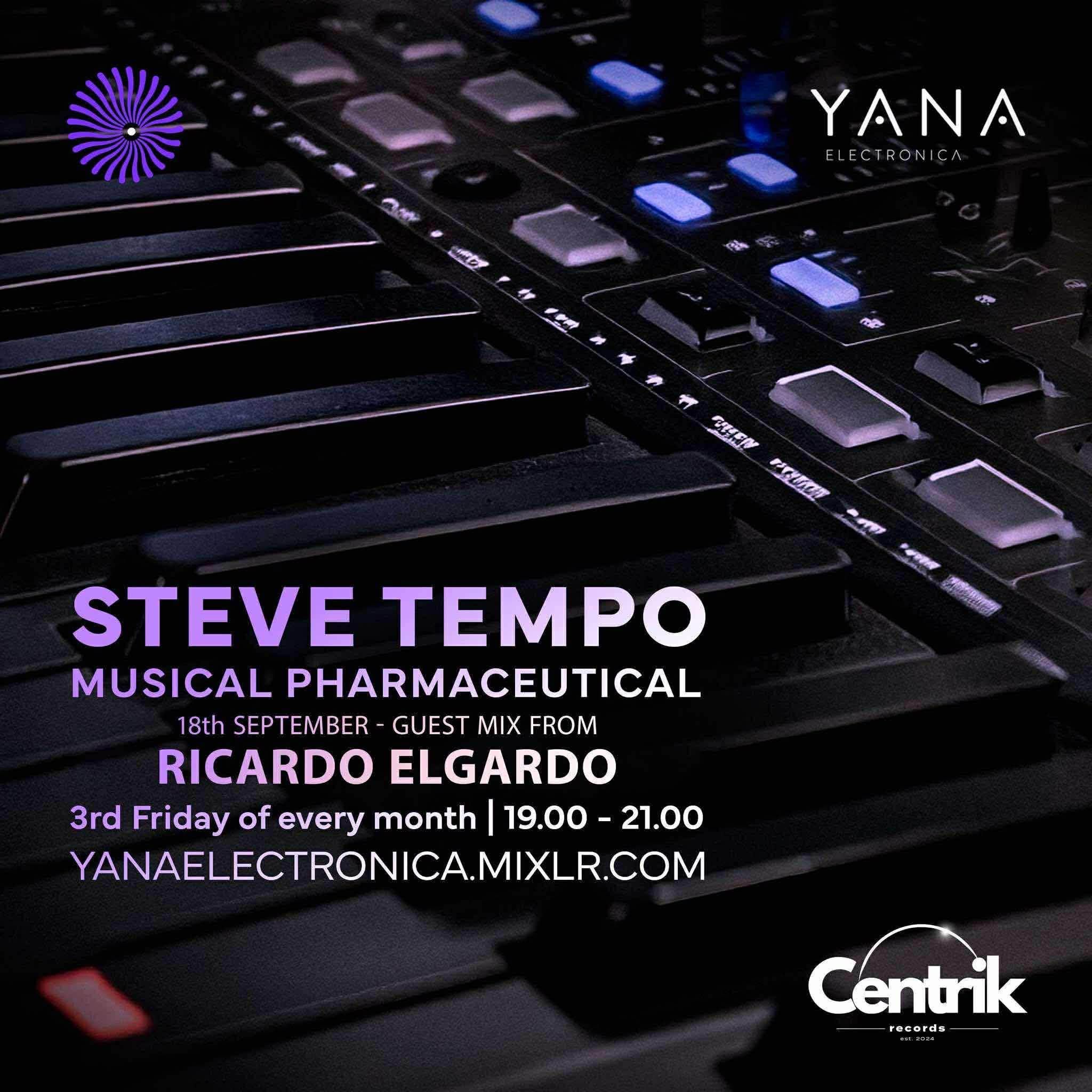 Musical Pharmaceutical with Steve Tempo - Featuring guest mix from Ricardo Elgardo episode artwork