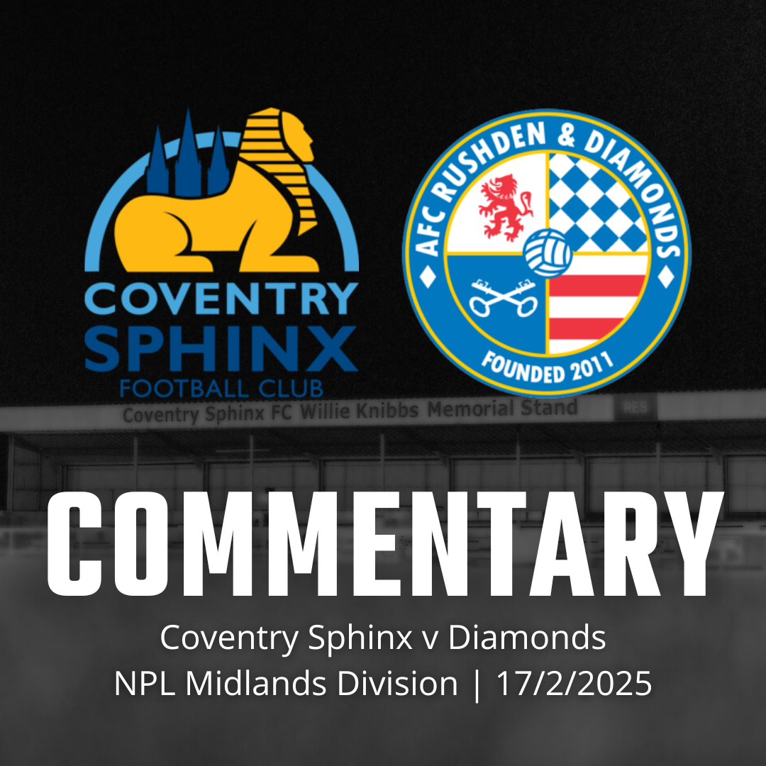 Radio Diamonds | SECOND HALF COMMENTARY: Coventry Sphinx v Diamonds ...