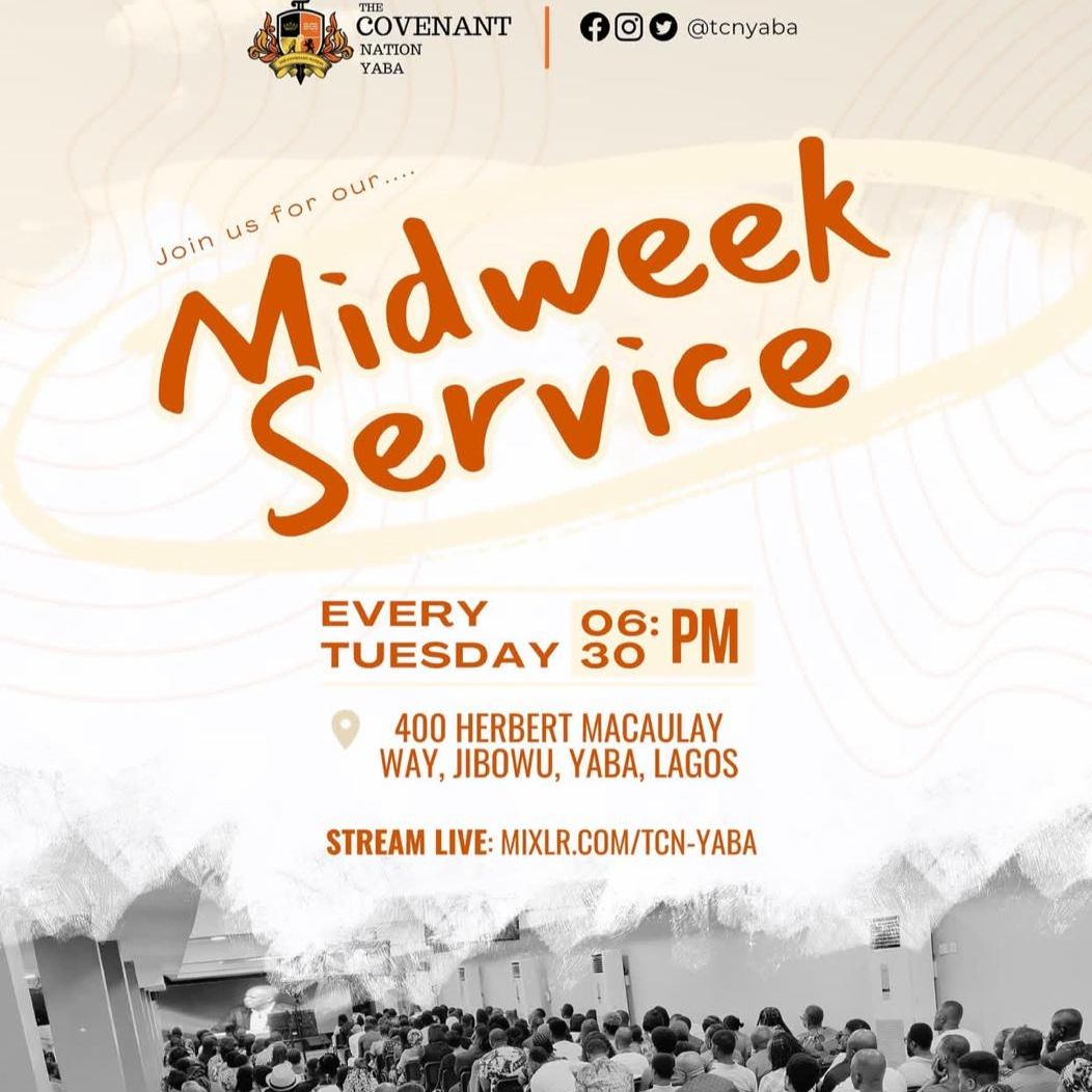 TCN Yaba | TUESDAY MID-WEEK SERVICE || 26TH AUGUST 2025