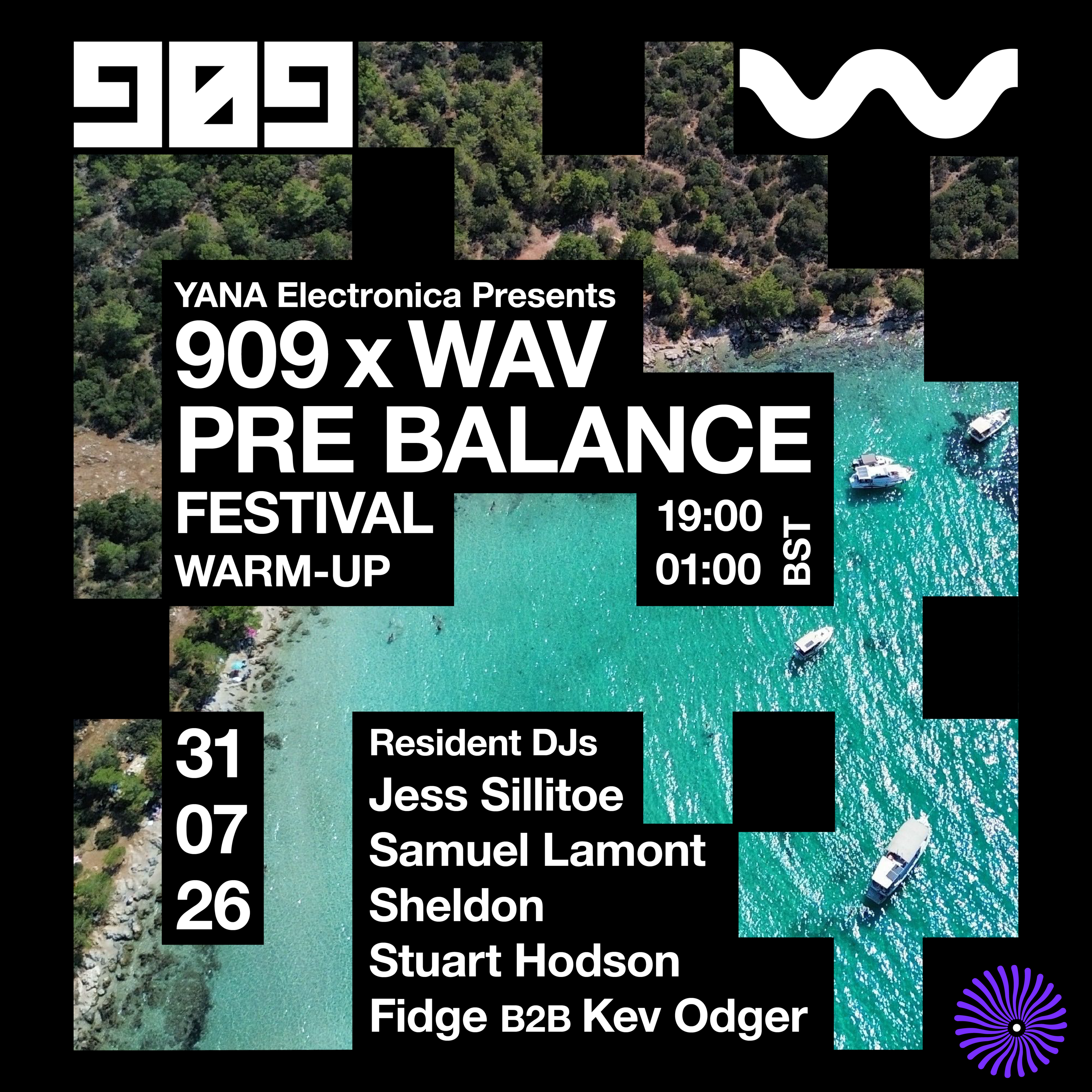 Stuart Hodson | 909 x WAV Pre Balance Festival Warm-Up episode artwork