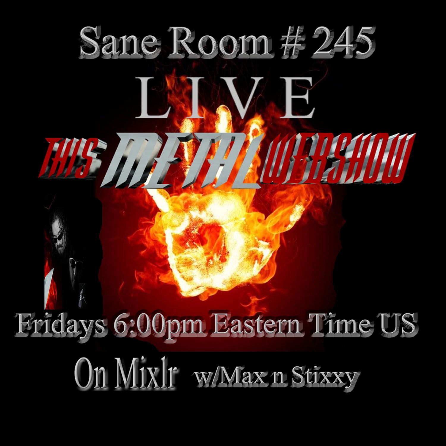 This Metal Webshow Sane Room | This Metal Webshow Sane Room # 245 LIVE