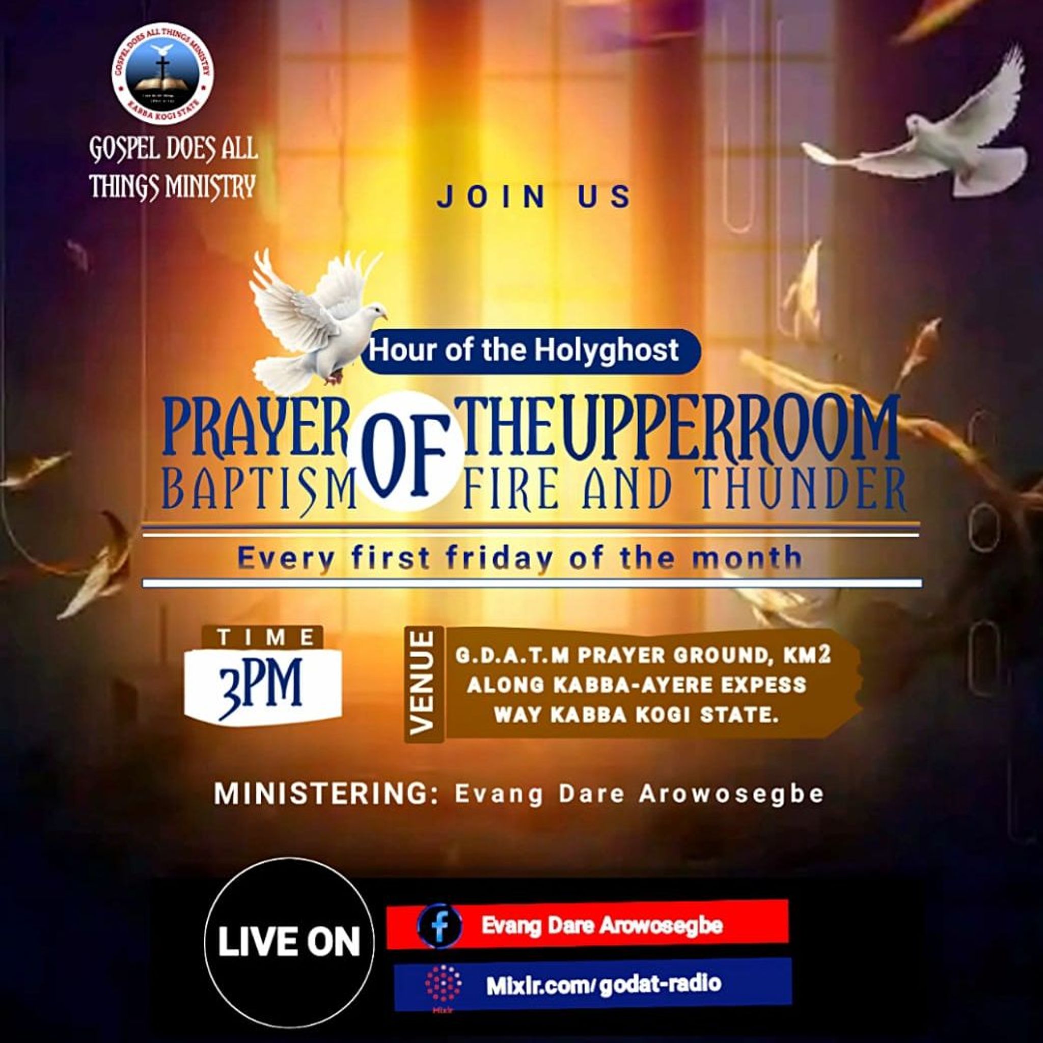 Godat GODAT RADIO | UPPER ROOM PRAYER JUNE 2026