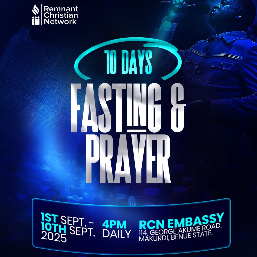Remnant Christian Network | 10 DAYS FASTING PRAYER || REVEREND ANTHONY ...