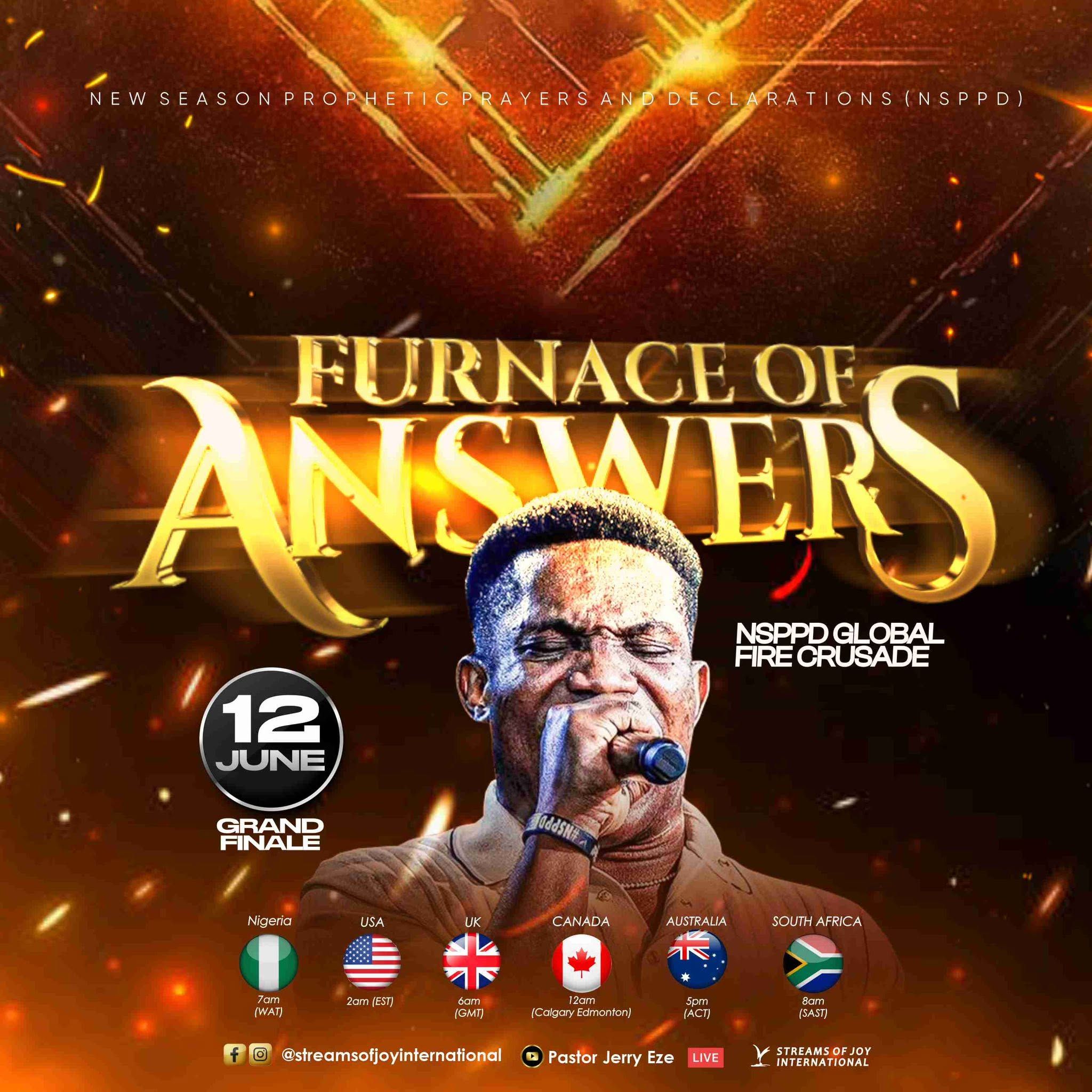 NSPPD | FURNACE OF ANSWERS [DAY 5] || NSPPD || 12TH JUNE 2026