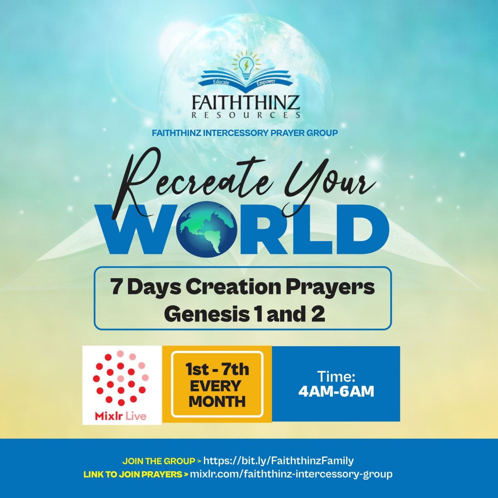 FAITHTHINZ INTERCESSORY GROUP | February 2026 Day 2: Establishing a ...